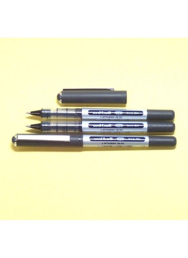 Uni Ball Eye Rolling Ball Pen Extra Fine Point 0.5Mm Black Ink 3 Pens Per Pack (Japan Import) [Komainudou Original Package]  - Image 3