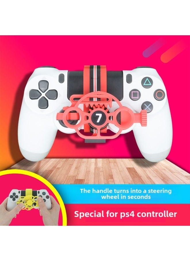 Generic Organ Bird Pc Computer Racing Game Handle Steering Wheel Simulation Driver Simulator PS4 Oka Horizon-Product Color:Temperature Changing Color  - Image 2