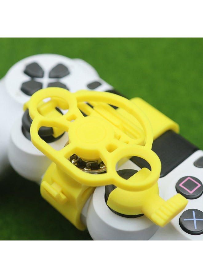 Generic Organ Bird Pc Computer Racing Game Handle Steering Wheel Simulation Driver Simulator PS4 Oka Horizon-Product Color:Temperature Changing Color  - Image 3