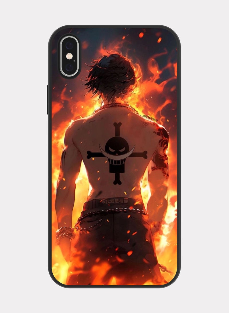 PXLAAT iPhone XS MAX case cover One Piece Ace - Image 1