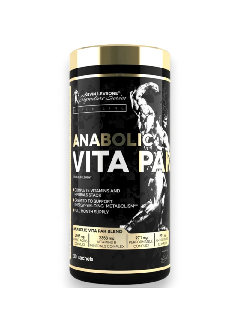 KEVIN LEVRONE Anabolic Vita Pak, 30 Sachets 