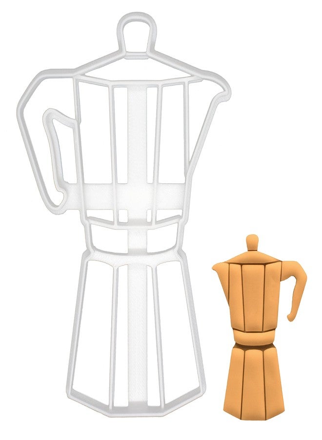 Bakerlogy Moka Pot cookie cutter, 1 piece - Bakerlogy - Image 1