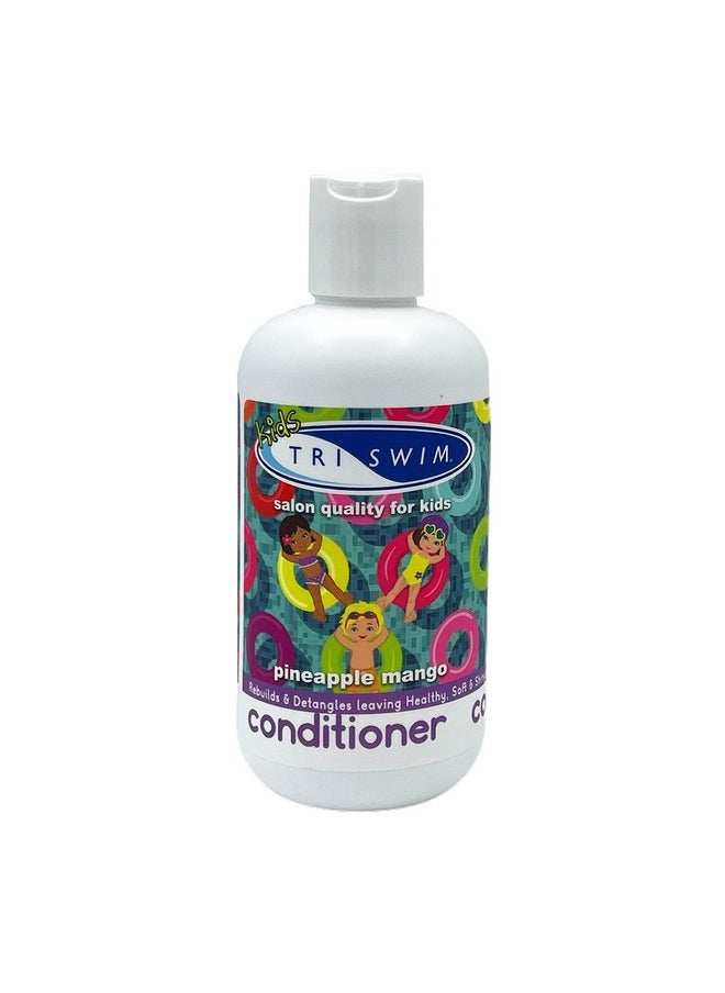 Triswim Kids Scented Conditioner After Swimmer Hair Care Chlorine Removal Detangles Dandruff And Dry Scalp Relief  - Image 2