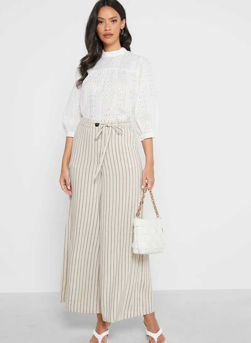 Object High Neck Puff Sleeve Top