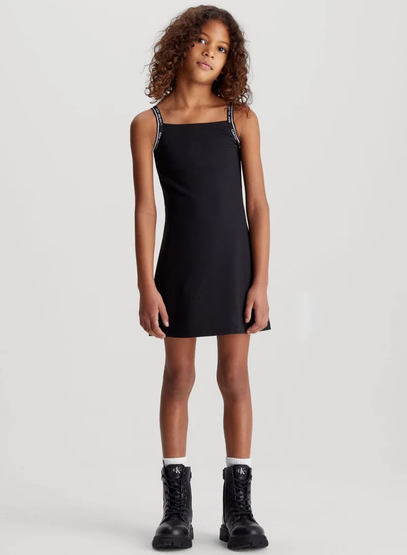 Calvin Klein Jeans Sleeveless Black Mini Dress