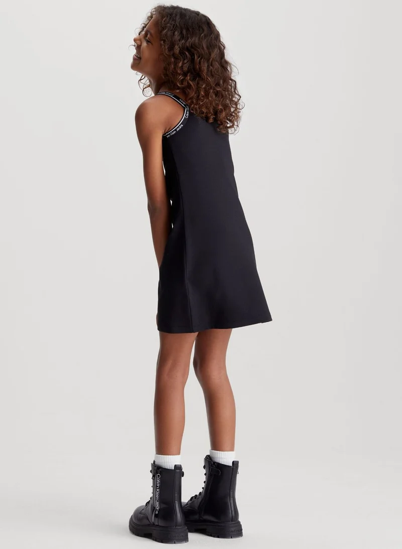 Calvin Klein Jeans Sleeveless Black Mini Dress