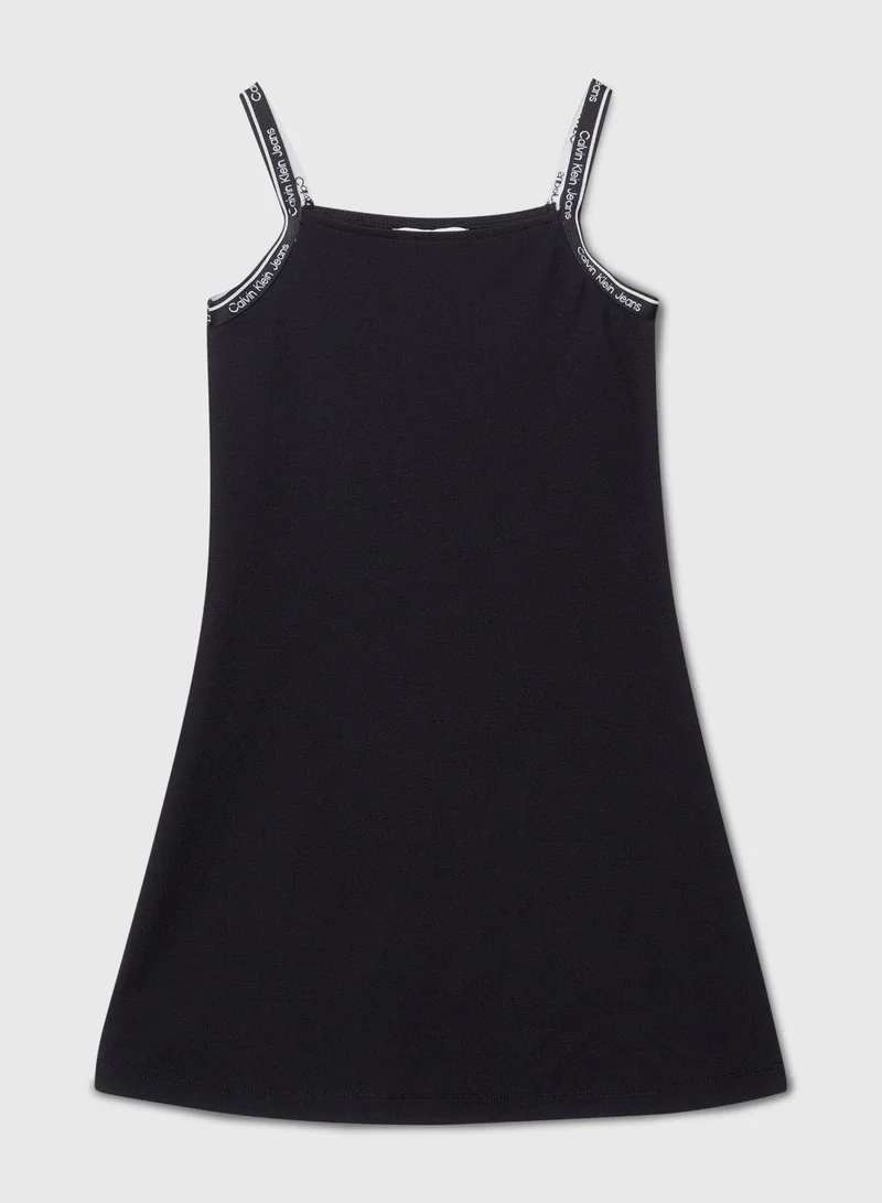 Calvin Klein Jeans Sleeveless Black Mini Dress