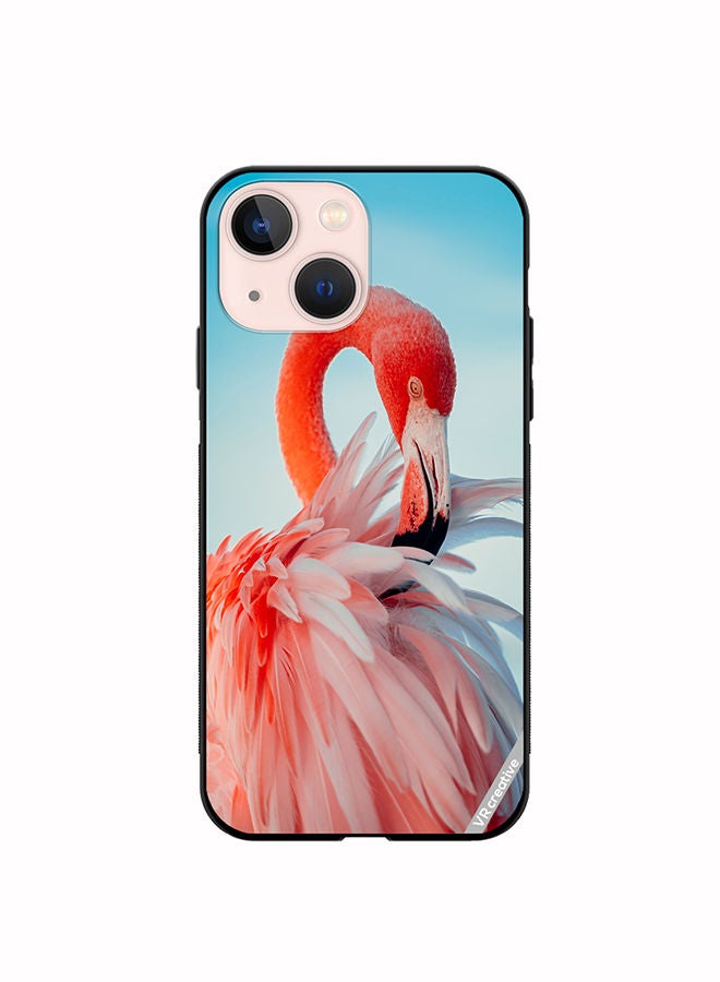 VR CREATIVE Protective Case Cover For Apple iPhone 14 Plus Flamingo Design Multicolour - Image 1