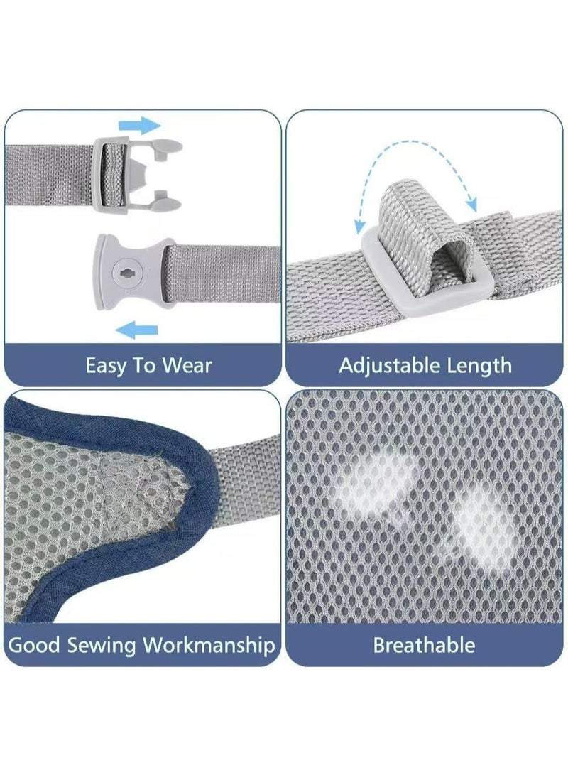 Sylqvxh 3Pcs Toddler Harness Leash Baby Anti Lost Wrist Link, Cute Dinosaur Child Safety Harness Tether, Kids Walking Wristband Assistant Strap Belt for Parent Boys Outdoor Activity (Blue) - Image 4