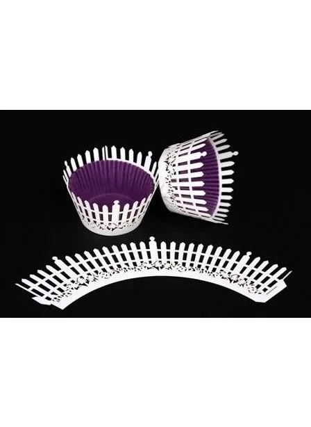 Alsepeteavm Cupcake Edge Lace - Fence White