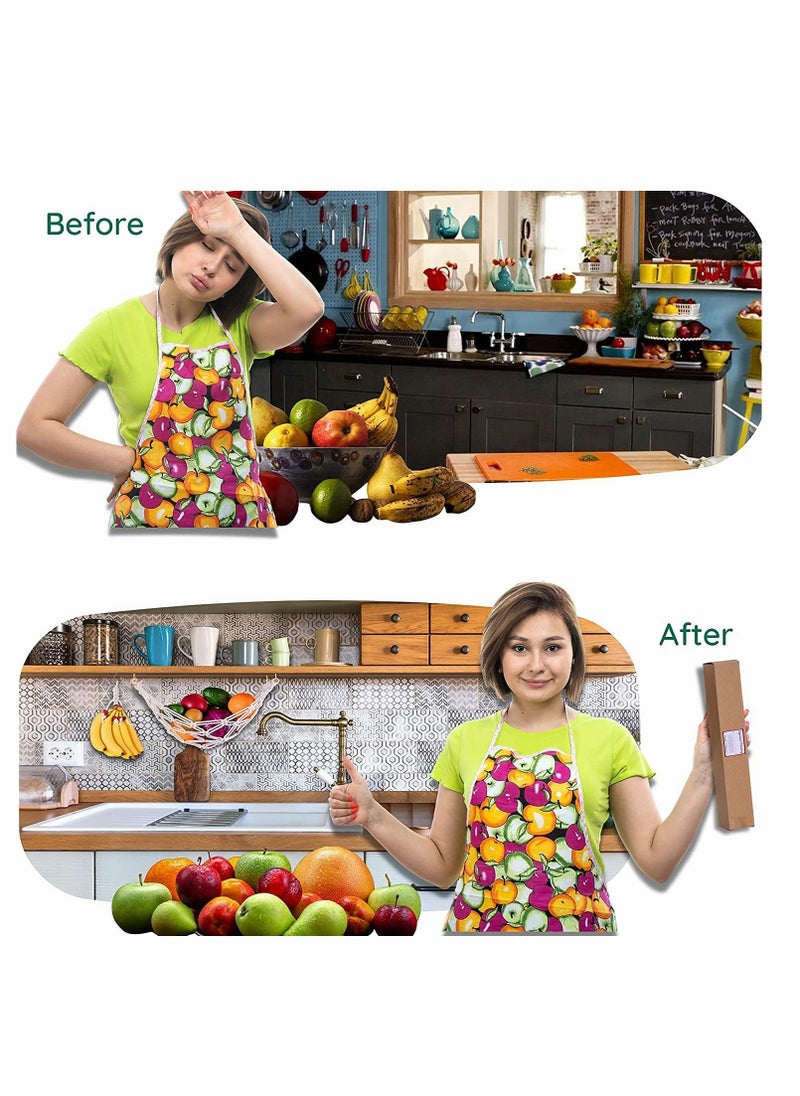 Hanging Fruit Hammock Fruit Rack Net Fruit Basket Fruit Storage Space Saving With Hooks Suitable For Kitchen Cabinets