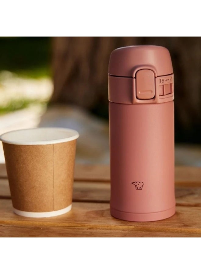 زوجيروشي حافظة حرارية ستانلس ستيل 0.20 لتر بلون تيراكوتا - Image 3