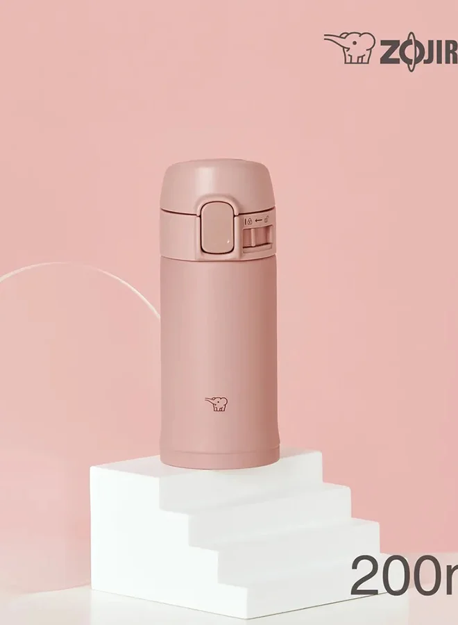 Zojirushi Stainless Steel Vacuum Bottle, 0.20L, Terracotta