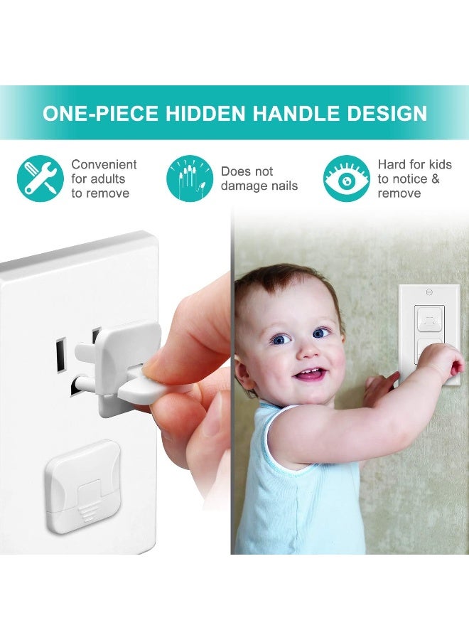 GRENFU Outlet Covers Baby Proofing with Hidden Pull Handle - Image 3