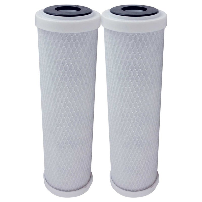 2 Pack FlowPur 8 Carbon Block Filter Compatible Cartridge WCBCS975RV by American Water Solutions