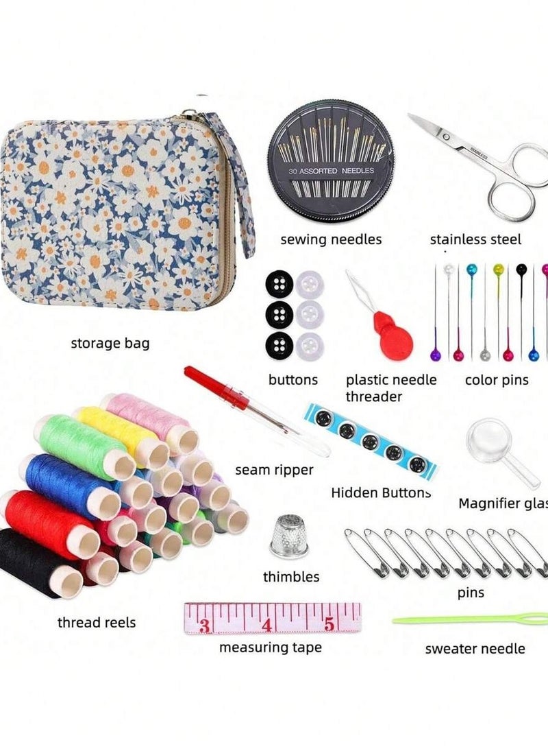 Premium Sewing Kit for Beginners & Professionals - Complete Set with Organized Case, Needles, Threads, Scissors, and More  - Image 5