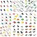 YOOHUA 112PCS Realistic Mini Bugs Toy Plastic Insects Figurines For Kid Children Toddler Fake Play Bug For Insect Themed Garden Party Halloween Goody Bag Filler Christmas Stocking Stuffers Cake Topper - Image 4