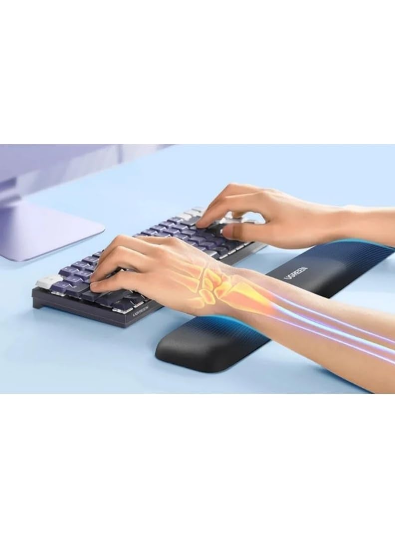 UGREEN LP669 Ergonomic Keyboard Wrist Rest - Black| 25248 - Image 4