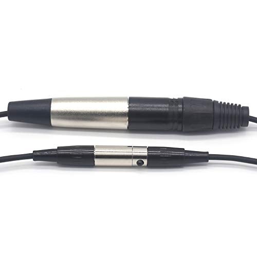 SiYear Mini XLR Male to XLR Female Plug Microphone Cable for Blackmagic Pocket 4K Camera Video Assist 4K, Mini 3 Pin Pro Lapel Audio Cable (5FT/1.5M) - Image 5