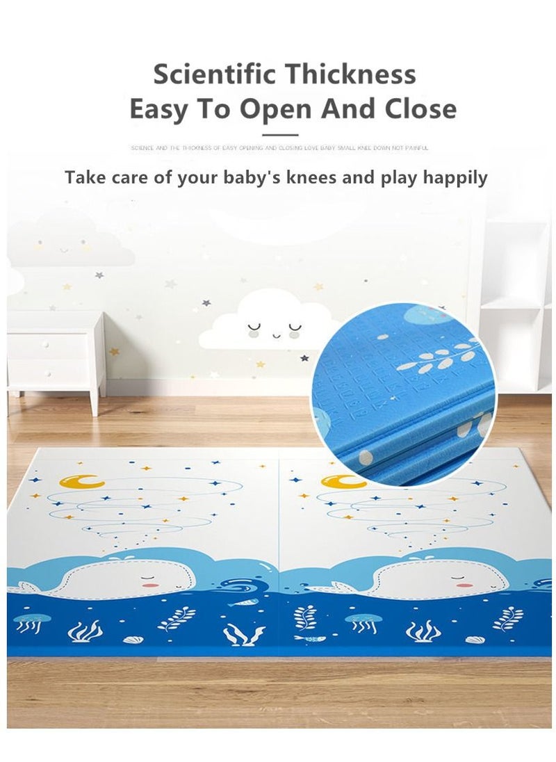 Baby Play Mat, Foldable Crawling Carpet Puzzle Mat, Educational Kids Activity Rug Blanket Floor Games Toys 200 * 180 * 1cm (Green) - pzsku/Z372D953A41C7D756226EZ/45/_/1694346364/30a8e2d1-b18e-4518-8e78-75b7a1f91e5f