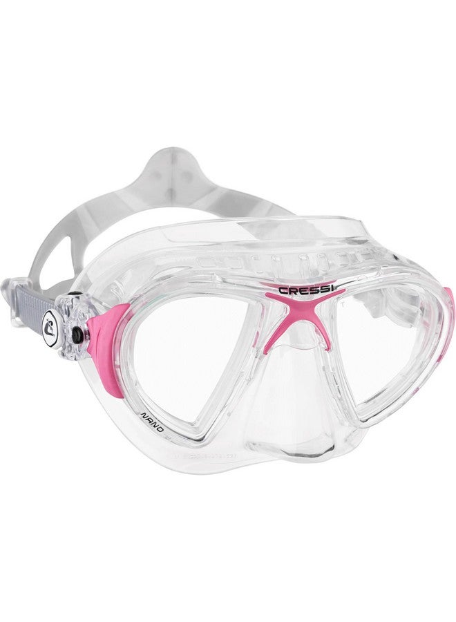 Cressi Nano Crystal Clear Pink - Image 2