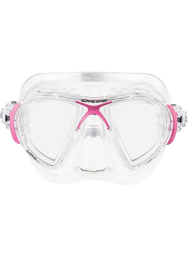 Cressi Nano Crystal Clear Pink - Image 3