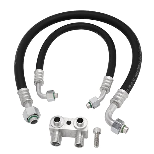 Jetuplusllc Fits for 1982-1992 Camaro/Firebird LSX LS1 Conversion Engine Motor Swap A/C Line Kit,Will not Work with Stock LS1 Exhaust Manifolds - Image 1