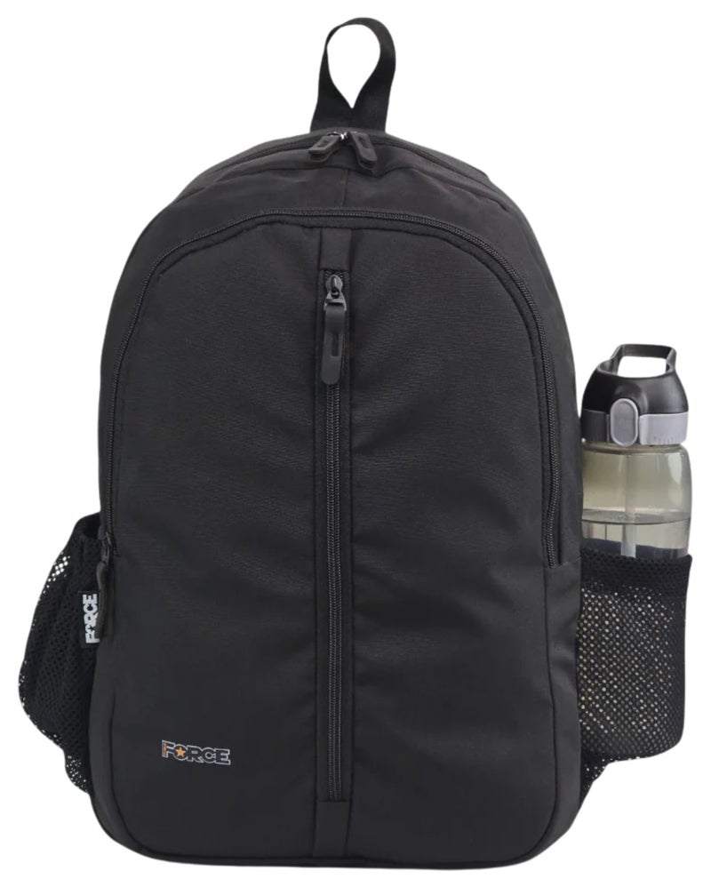 Force Basic Unisex Backpack Black – Full waterproof - Image 1