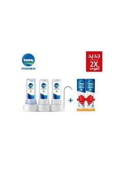 تانك فلتر تانك 3 مراحل + 2 شمعه 