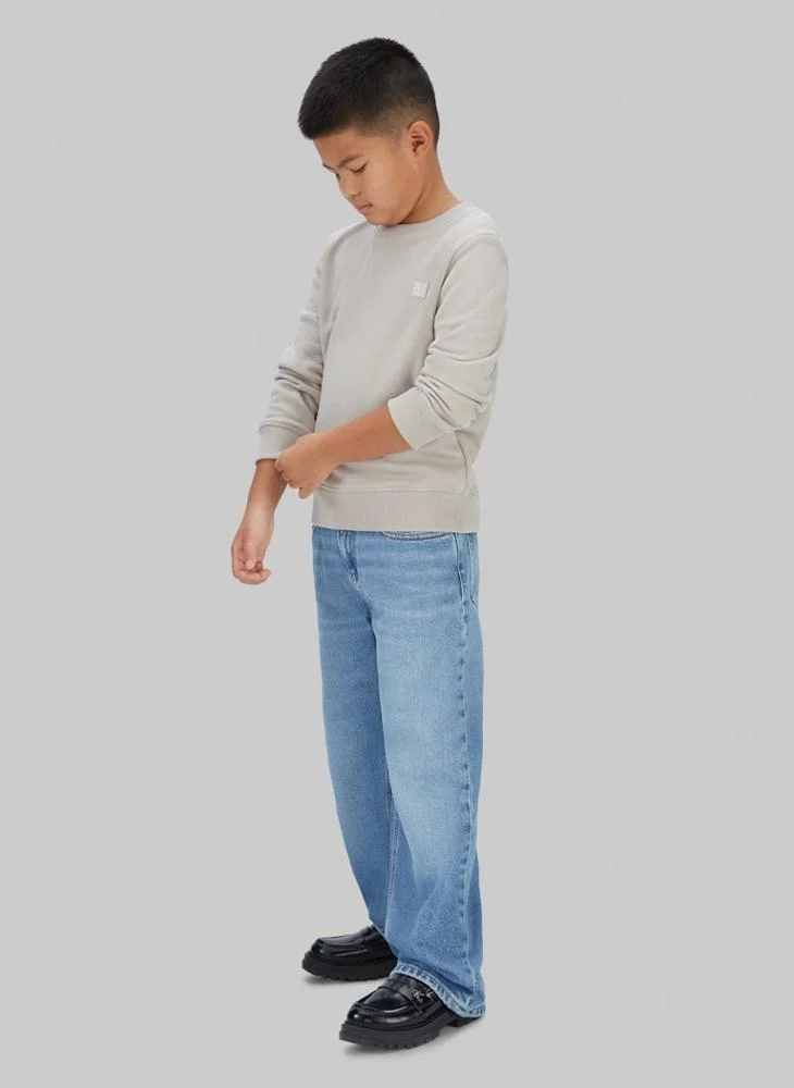 Calvin Klein Jeans Youth Logo Pullover Sweatshirt