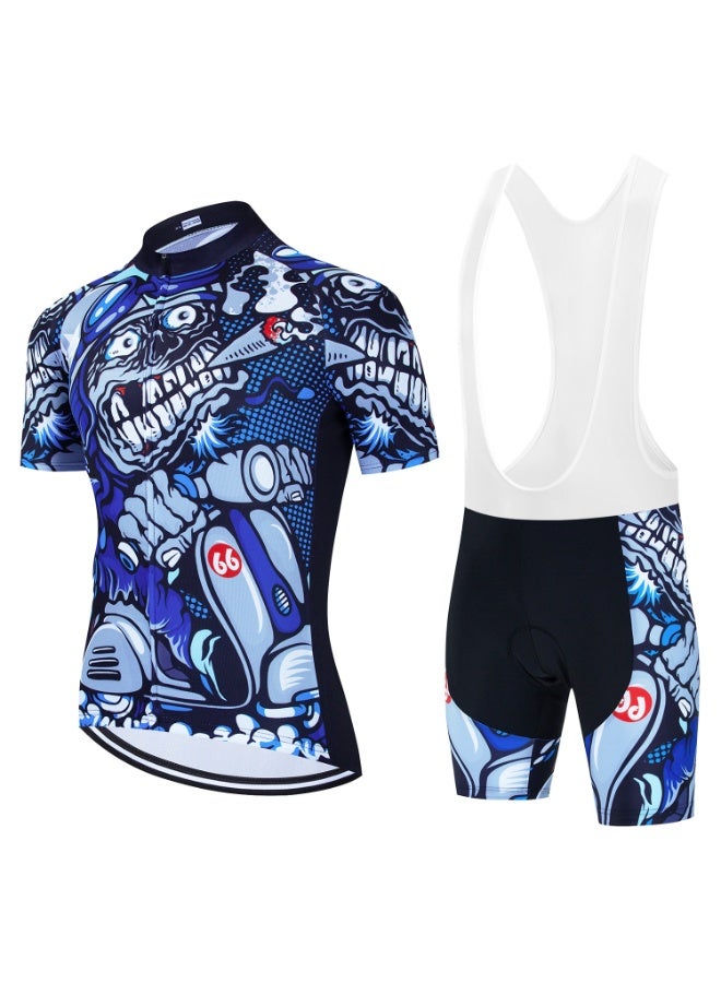 KUYING Summer Short Sleeved Cycling Suit Set  - Image 1