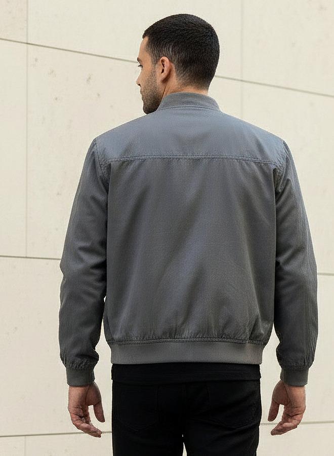 Splash FAV Men Regular Fit Twill Bomber Jacket - Image 3