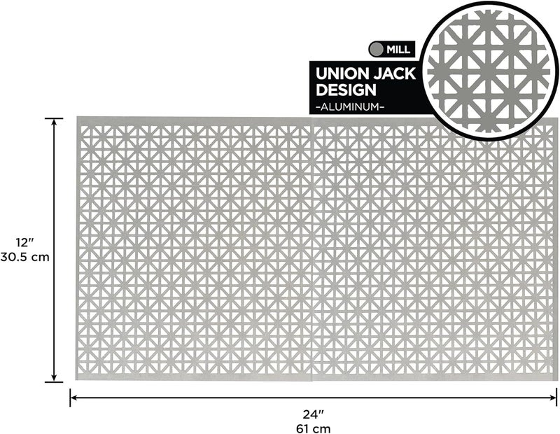 M-D Building Products Union Jack Aluminum Sheet - 0.020-Inch Thick, 1-Feet by 2-Feet, Satin Nickel Finish - Image 2