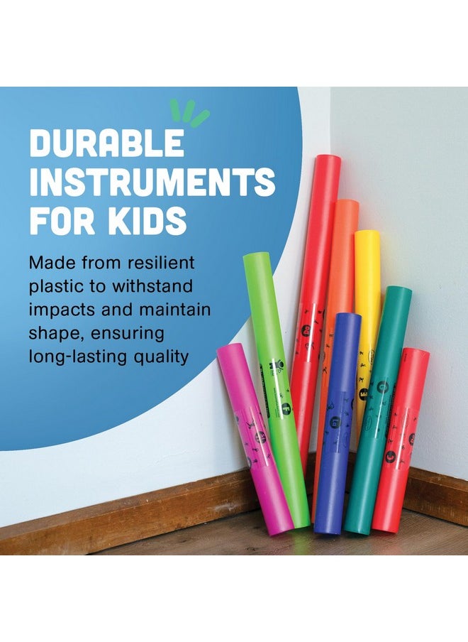 Constructive Playthings Boomwhackers Music Tubes, C To C Scale Musical Sound Tube, Classroom Instruments For Kids, Diatonic Set Of 8  - Image 5