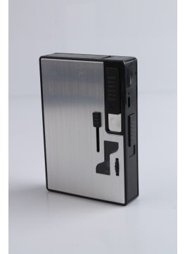 Silvio Monetti حافظة سجائر بالمنثول مع ولاعة قابلة للشحن عن طريق USB - TBKMENTOLR02  - Image 2