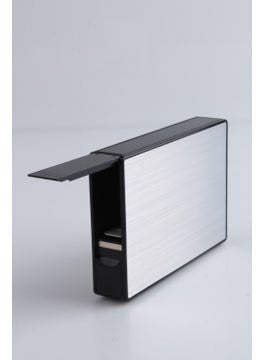 Silvio Monetti حافظة سجائر بالمنثول مع ولاعة قابلة للشحن عن طريق USB - TBKMENTOLR02  - Image 4