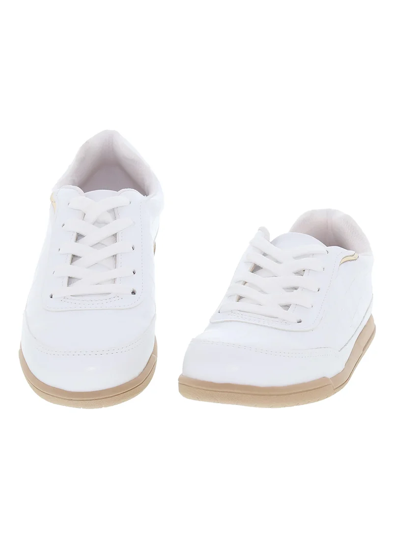 Beira Rio White Beira Rio Women’s Sneakers – Lightweight Casual Footwear with Comfortable Cushioning for Women | Best Price UAE