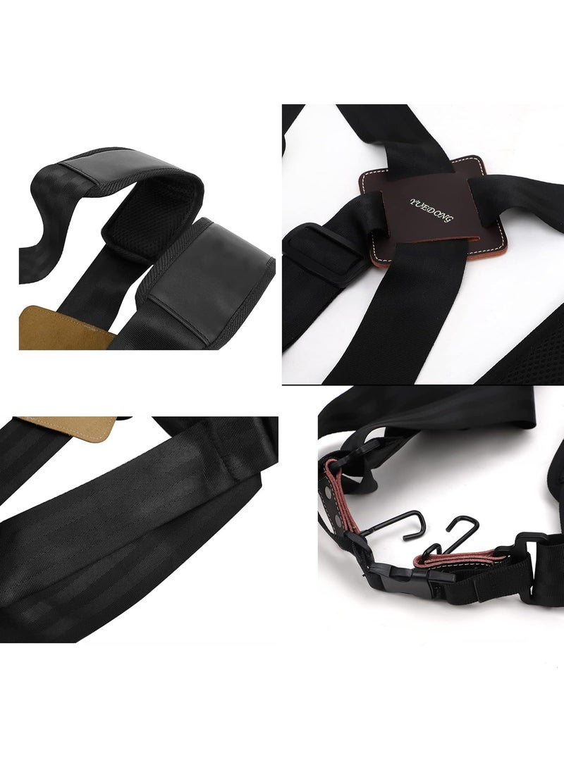 Starsouce Adjustable Djembe Shoulder Strap Thick Pad African Hand Drum Sling Comfort Percussion Instrument Belt  - Image 5