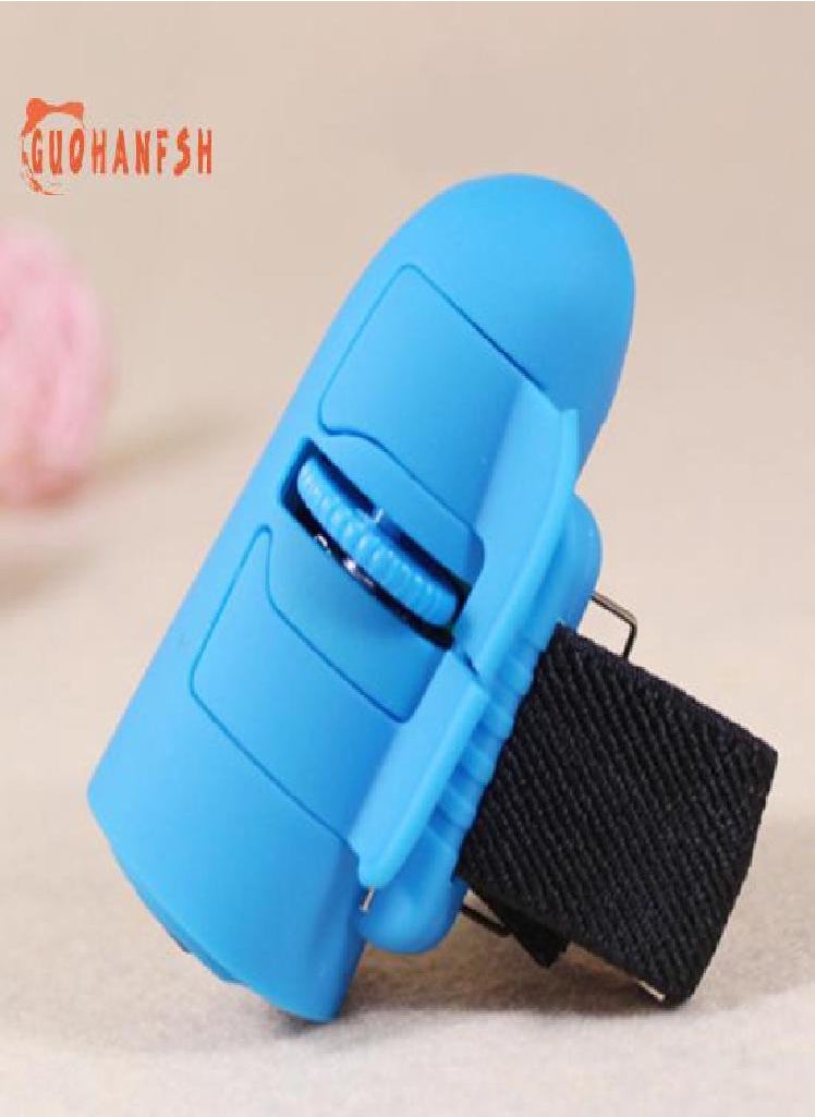 Eckek - Wireless Finger Rings Mouse 2.4G USB Lightweight Portable Reduce Keyboard Mouse Time for Laptop Tablet PC - Image 1