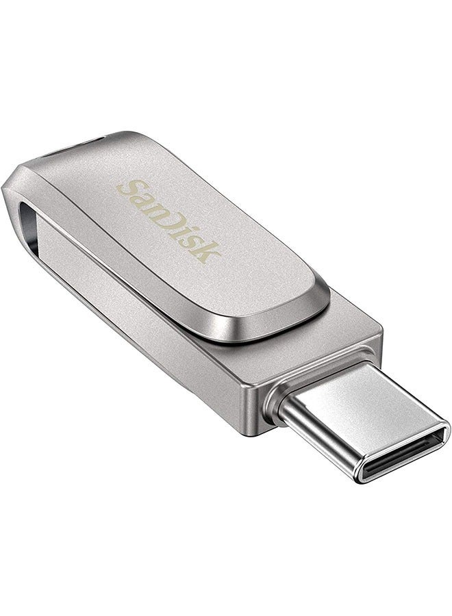 USB Flash Drive High Speed Dual Drive Deluxe USB Type-C 1TB - up to 150MB/s, USB 3.1 Gen 1- Silver - Image 2