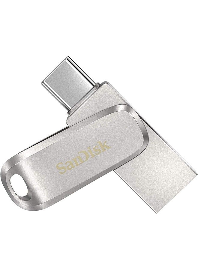 USB Flash Drive High Speed Dual Drive Deluxe USB Type-C 1TB - up to 150MB/s, USB 3.1 Gen 1- Silver - Image 1