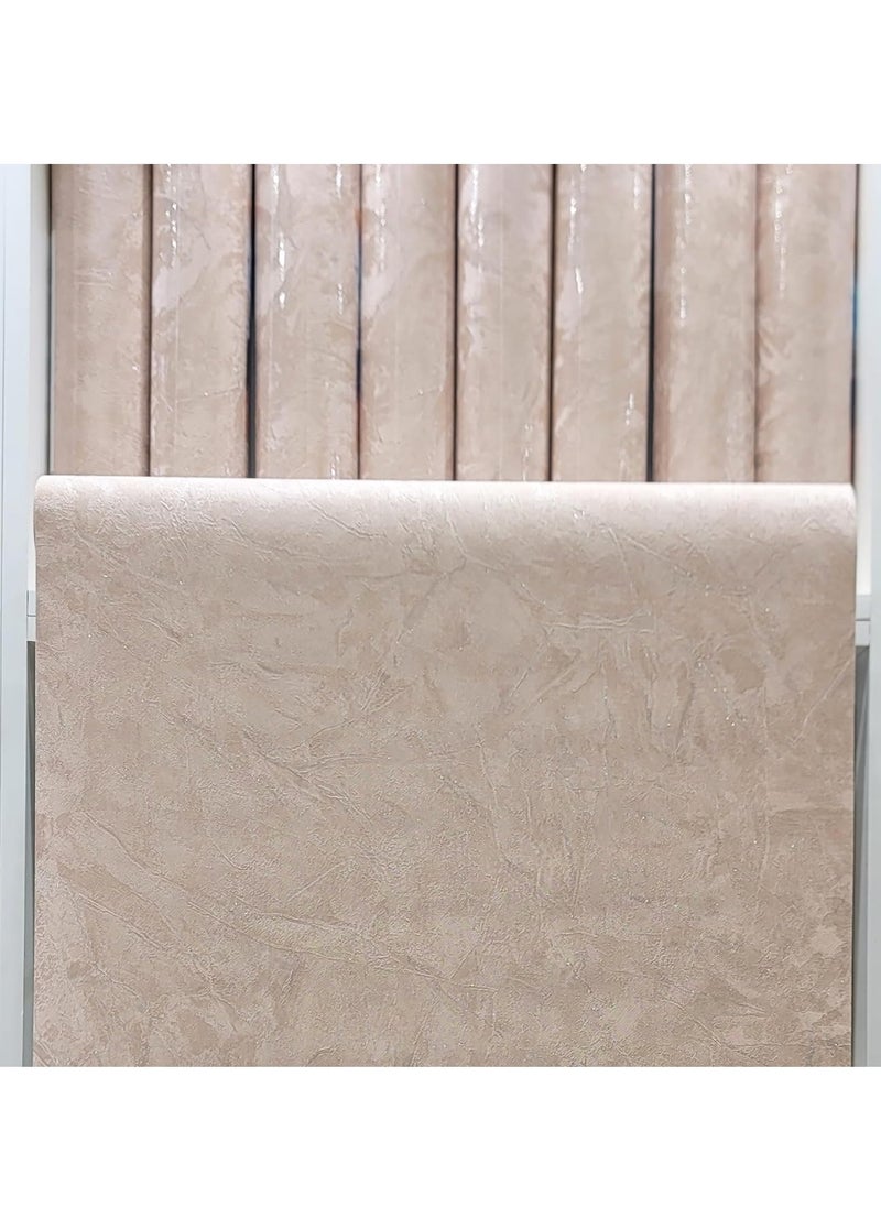 MAF Wallpaper MAF Wallpaper PR786147 Wallpaper PVC Textured Wallpaper For Bedroom, Living Room, Office, Room Decoration, Wall covering, Decorative Paper, Modern Wallpaper - Beige  - Image 2