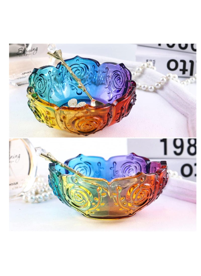 SYOSI 2PCS Flower Tray Resin Mold - Create Unique Lotus Bowl Jewelry Holders, Trinket Containers, Candle Holders, and Stunning Home Table Decorations  - Image 5