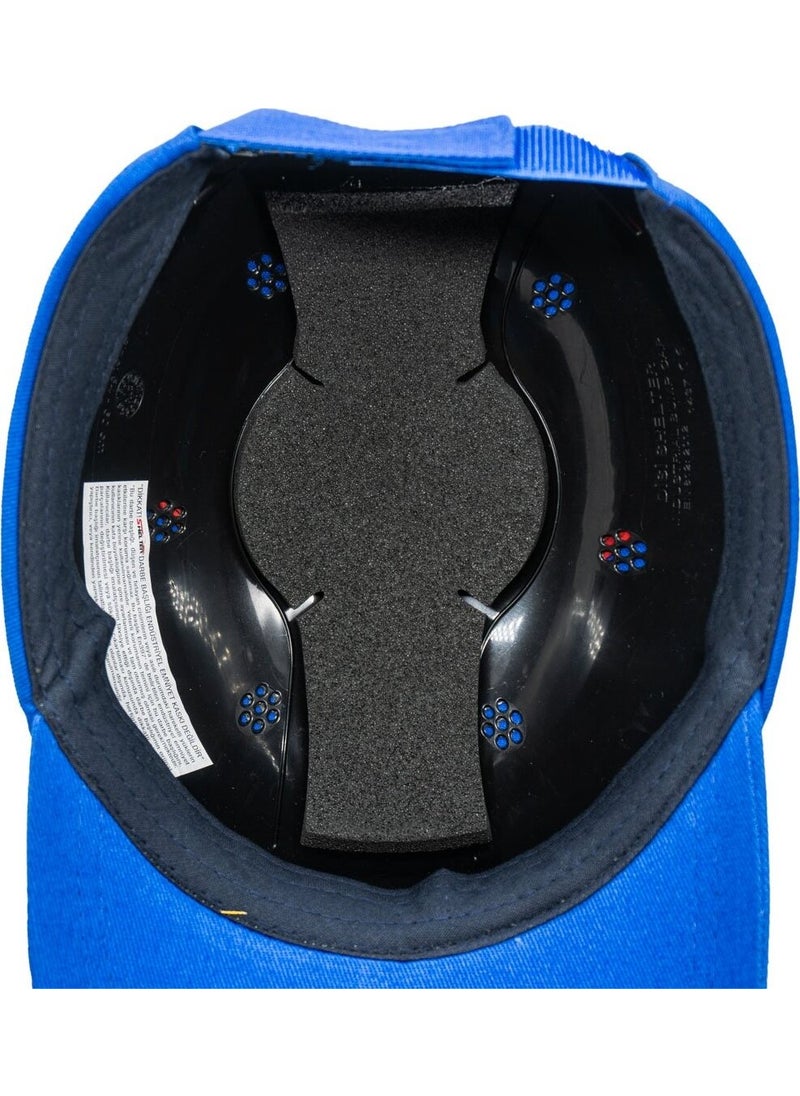 TiTi Shock Absorbing Hat Helmet Cap - Blue  - Image 4