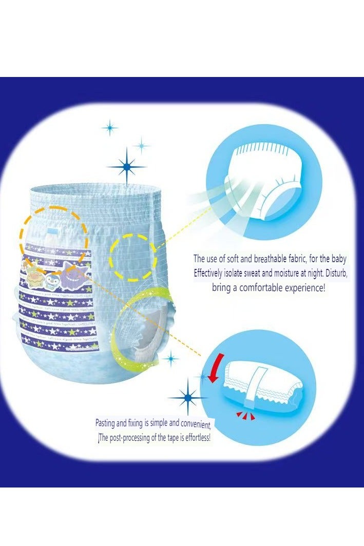 موني يونيكا موني بنطلون النوم أسلوب حفاضات الطفل للرجال L 9-14kg ، 30 جهاز كمبيوتر شخصي - Image 2