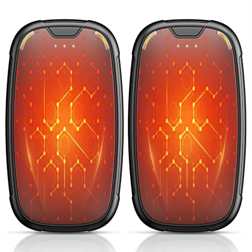 Aililan Hand Warmers Rechargeable 2 Pack, 3-Settings Rechargeable Hand Warmer, AI Smart Heating, Pocket Portable Electric Hands Warmer, Magnetic Handwarmers, A Winter for Kids and Loved Ones - Image 1