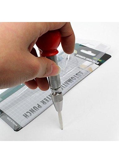 Proskit Proskit 8PKH081 Steel Automatic Center Punch Red  - Image 3