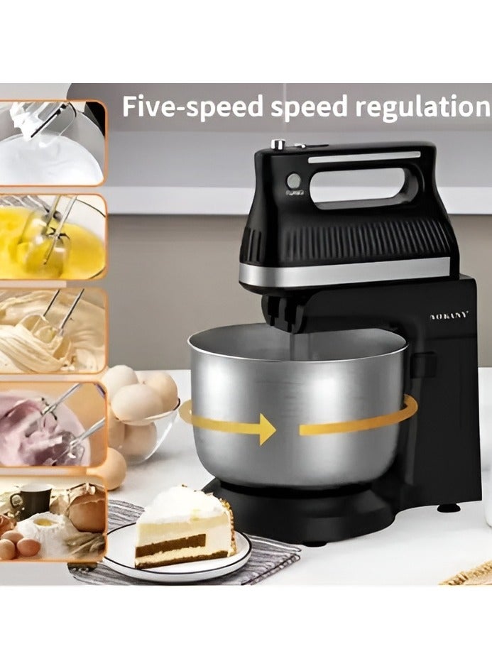 sokany Kitchen Stand Mixer 500W with 4L Bowl, High Power Pure Copper Motor, Five-Speed Adjustment, Electric Mixer for Baking, Whipping, and Kneading Dough - Image 2