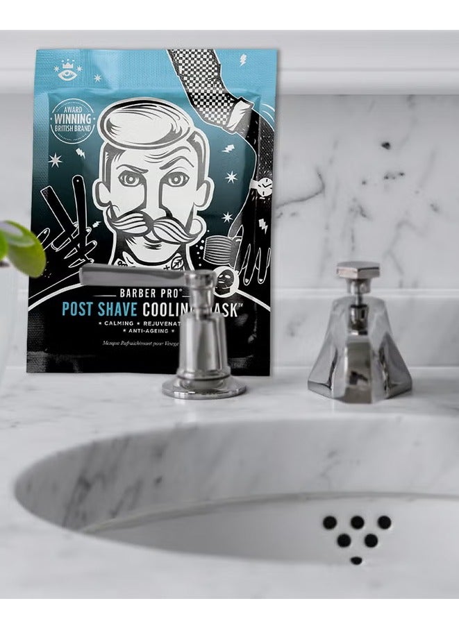 BARBER PRO Post Shave Cooling Mask with Anti-Ageing Collagen - Image 2