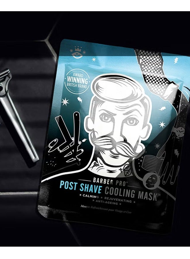 BARBER PRO Post Shave Cooling Mask with Anti-Ageing Collagen - Image 3